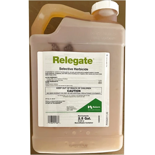 Nufarm Relegate Herbicide - 2.5 Gallons (Same AI as Garlon, Remedy Ultra, Triclopyr)