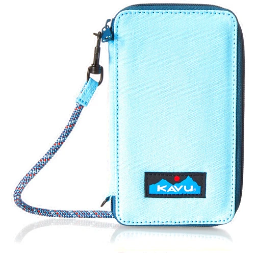 KAVU Go Time Bi-Fold Crossbody Wallet with Rope Strap