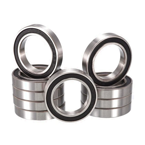 HIPICCO 6803-2RS Deep Groove Ball Bearings, ID 17mm x OD 26mm x Width 5mm Double Rubber Sealed Ball Bearing Pre-Lubricated Chrome Steel Z2 Lever 10pcs