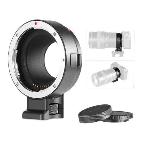 NEEWER EF to EOS M Mount Adapter, EF/EF-S Lens to EOS M Camera Autofocus Converter Ring with Removable Tripod Mount, Compatible with Canon EOS M M2 M3 M5 M6 M6 Mark II M10 M50 M50 Mark II M100 M200