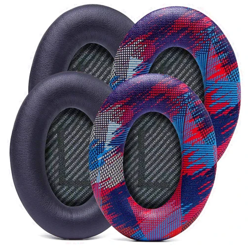 WC Design Pack 1 | WC Wicked Cushions Replacement Ear Pads for Bose QuietComfort 35 (QC35) & QuietComfort 35ii (QC35ii) Headphones & More - Improved Comfort & Durability