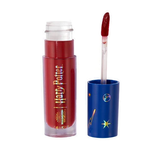 ColourPop x Harry Potter Velvet Liquid Lipstick - Blurring & Long Lasting Lipstick with a Soft-Matte Finish - Medium-Buildable Coverage for a Soft, Diffused Look - H. Potter (0.17 oz)