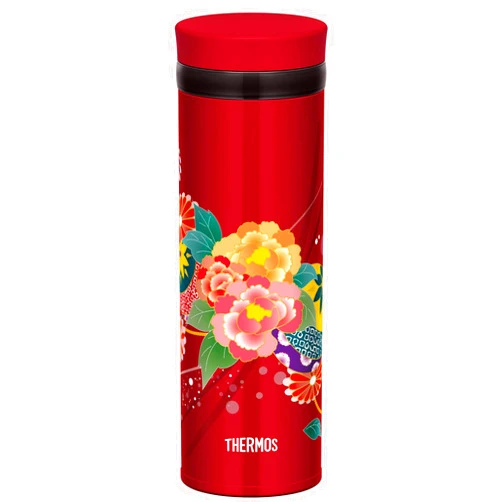 Thermos (sa-mosu) magubotoru Peony 0.35l Made in Japan Water Bottle Vacuum Insulated Travel Mug JNY – 352 BTN