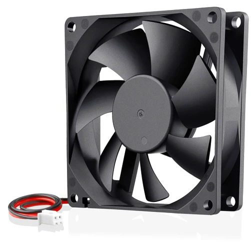 GDSTIME 80mm x 25mm 8025B 12V Dual Ball Bearing DC Brushless Cooling Fan 2 Pin