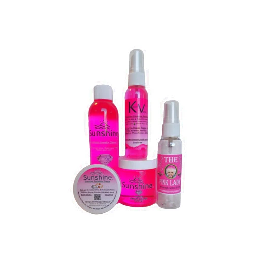 Pink Lady Sunshine Premium Jewelry Cleaner Kit with Metal Polish - Safe Jewelry Cleaner Solution for Diamonds, Gold, Silver, Wedding Rings, Earrings & All Jewelry Pieces (Super Ultra Kit)