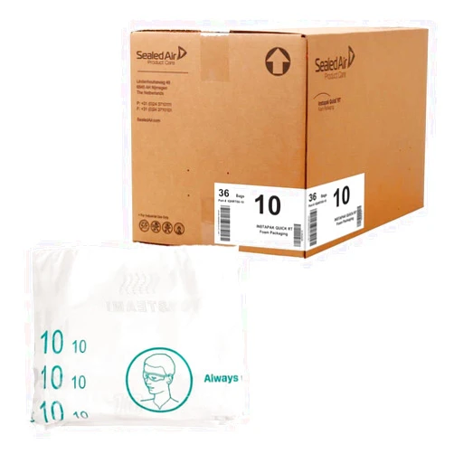 Sealed Air Instapak Quick RT, 10 Bag for 8