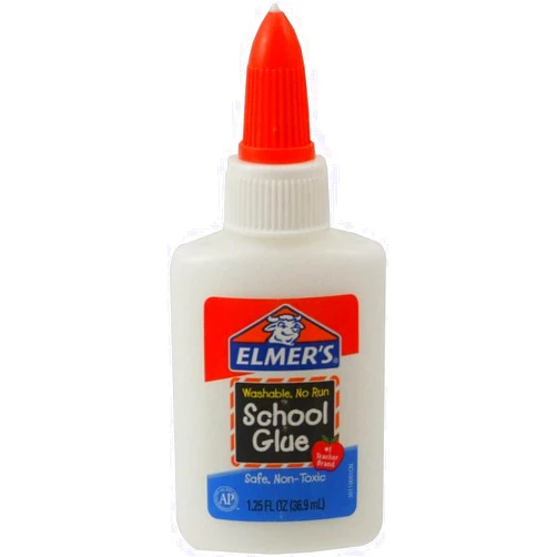 Elmer's E301 School Glue, Washable No-Run, 1.25 Ounces (Pack of 12) - 1