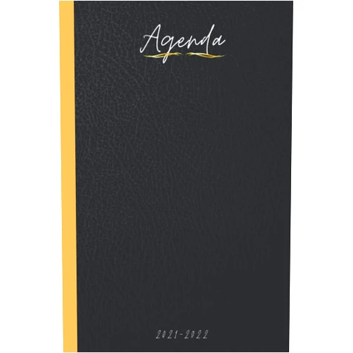 L.aitana Es Edición Agenda 2021 2022: Organizador semanal | 16 meses desde Septiembre a Diciembre de 2022 | 2 páginas = 1 semana | Práctico, útil |Agenda negra |Regalo mujer hombre familia y amigos (Spanish Edition)