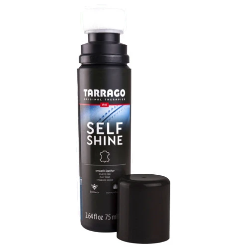 Tarrago Instant Shine Liquid Shoe Polish- Self Shine with Applicator- 75mL
