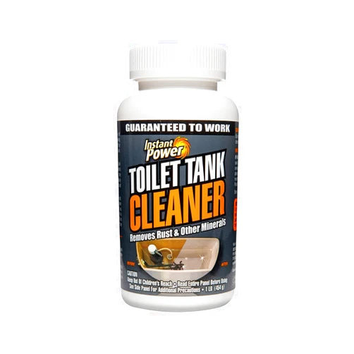 Instant Power Toilet Tank Cleaner – Bathroom Toilet Cleaning Powder, Removes Rust and Other Minerals, No Scrubbing, 16 Oz