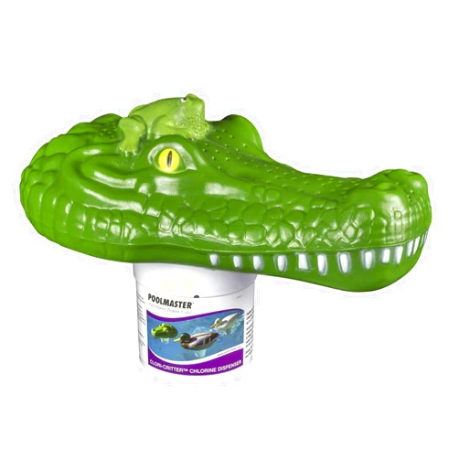Poolmaster Adjustable Chlorine Dispenser for Swimming Pools and Spas, Alligator