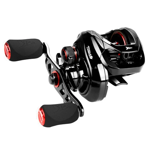 KastKing Royale Legend II Baitcasting Reels, New Compact Design Baitcaster Fishing Reel, 17.64LB Carbon Fiber Drag, Cross-Fire 8 Magnet Braking System, Available in 5.4:1 and 7.2:1