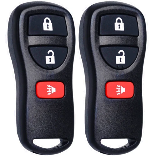 SUPALAND Keyless Entry Remote Control Key Fob Replacement Fits for Nissan Xterra Titan Armada Frontier 2002-2019 Quest Sentra Murano Pathfinder Versa Infiniti FX35 FX45 QX4 KBRASTU15 CWTWB1U733