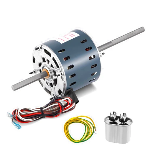 DEEKOOL Condenser Fan Motor D1092, 1/3 HP, 115 Volts, 3.4 Amps,1675/1080 RPM, OAO Enclosure, 2-Speed RV Ac Air Conditioner Motor Replaces Fasco D1092, 7184-0156, 7184-0432, 1468-306, 1468-3069, 7855MVA-A11U