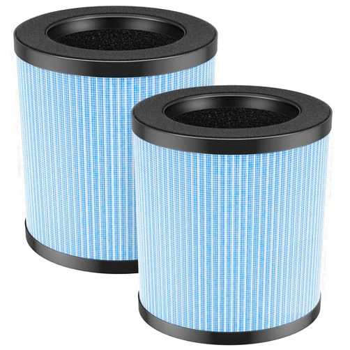 Caehomly OFFICIAL MJ002H Replacement Filter, Compatible with POMORON MJ002H/MGK21J02 Air Puri-fier, H13 True Hepa Filter, Activated Carbon, Multi-Layer Filter, Compare Part MJ002H-RF, 2 Pack