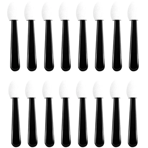 BWESOO 100 Pcs Small Eyeshadow Applicators Eye Shadow Sponge Applicator Sticks Eye Makeup Applicators Sponge Tip Make up Applicators Eyeshadow Brushes