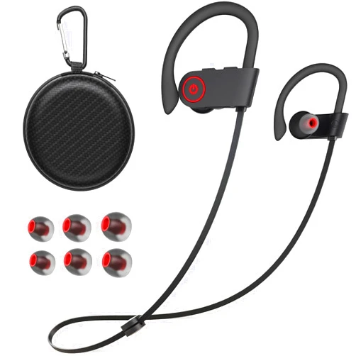 JOYWISE Bluetooth Wireless Headphones 16H Playtime Earbuds with Mic Stereo in-Ear Earphones, IPX7 Waterproof Sports Sound Isolation Headsets for Running, Gym, Workout