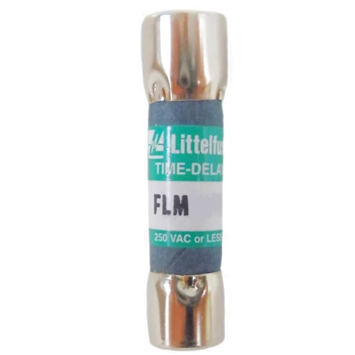 LITTELFUSE FLM002 FLM Series, 250 VAC, 2 AMP, Midget Fuse, Fuse, TIME DELAY