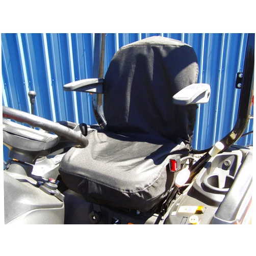 JAY'S EQUIPMENT SEAT COVERS PROTECT YOUR SEATS Made in USA - Small Back Tractor Forklift Heavy Equipment Seat Cover - 18x18, Heavy Duty Canvas, Jay's Equipment Seat Covers