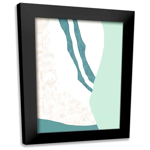 ArtDirect - Modi, Sakshi 15x18 Black Modern Framed Art Print Titled: Amble