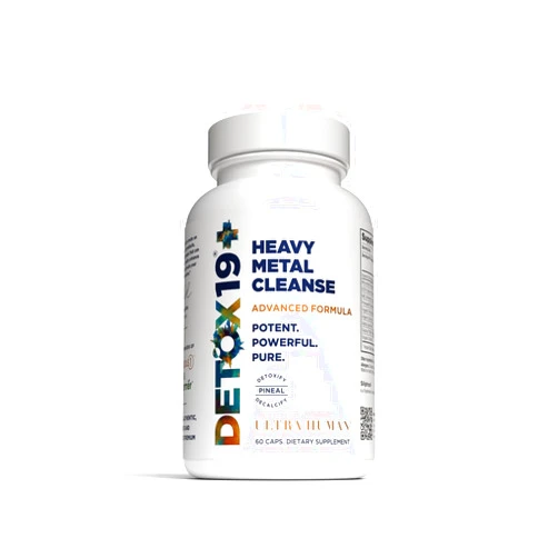 Ultra Human Daily Wellness Support – Heavy Metal Detox Cleanse, with Zeolite, Shilajit, Organic Greens, NAC. Supports Daily Detox & Immune System - (60 Capsules)
