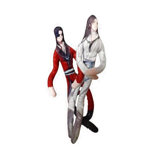 YLQANONG Xie lian Plush Figures Twistable Plushies Hua Cheng Soft Pillow Cushion Anime Figures for Pets 28CM