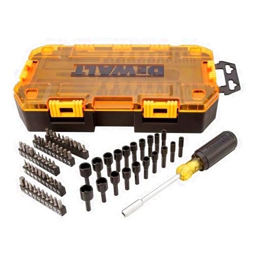 DEWALT Screwdriver Bit Set with Nut Drivers, 71-Piece (DWMT73808)
