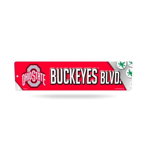 Rico Industries NCAA Plastic Street Sign Plastic 4