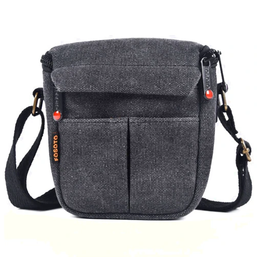 FOSOTO Camera Case Bag for Canon PowerShot SX740 SX540 G7X G9X Mark II Sony a6000 a6100 a6400 A6500 RX100 DSC-W830 W800 Panasonic Lumix GX85 Fujifilm XE3 Nikon L340 L31 J5 Mirrorless Cameras