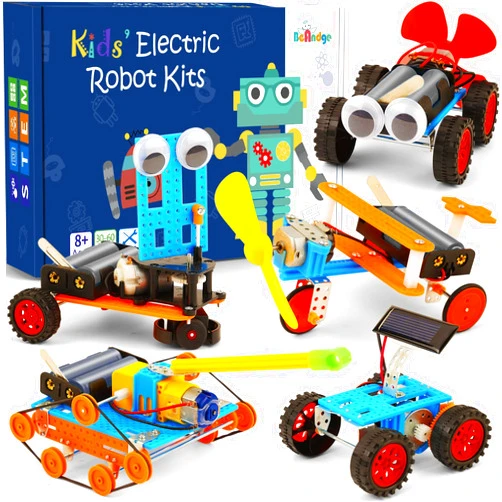 BeAndge STEM Kits for Kids Crafts 6-8 8-12, Boys Gifts Toys for 6 7 Year Old Boy Birthday Gift, Robot Building Kit 5-7, STEM Toys Craft Kits 6Yr 7Yr Science Activities Robotics Age 8-10 8 9 10 11 12 Years