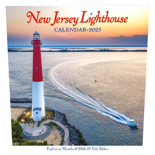 Down The Shore Publishing New Jersey Lighthouse Calendar 2025