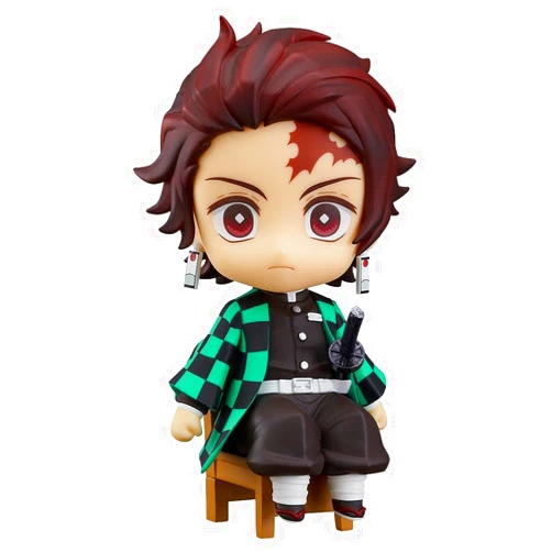 Good Smile Company Good Smile Demon Slayer: Kimetsu no Yaiba: Tanjiro Kamado Nendoroid Swacchao! Action Figure, Multicolor