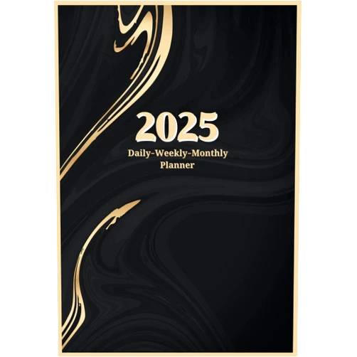 Sandra Perry 2025 All-in-One Planner: Daily, Weekly, Monthly- BLACK & NUDE THEMED VERSION: From January 2025 to December 2025- Calendar, Scheduler, Goal-Setting ... You Motivated and Organized All Year Long!