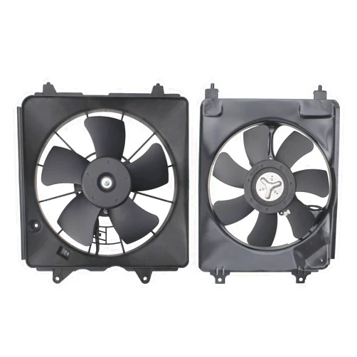 Carbhub Radiator Cooling Fan Assembly for 2006-2011 Honda Civic Replacement Number 19015-RNA-A01, 19030-RNA-A51, 19020-RCJ-A01, 19020RCJA01, 19030RNAA51, 19015RNAA01, 600970, 620253, 38615-RNA-A01