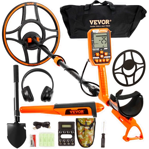 VEVOR Waterproof Metal Detector, 12