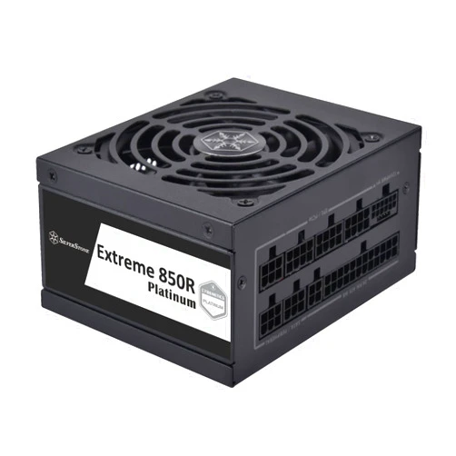 SilverStone Technology Extreme 850R Platinum Cybenetics Platinum 850W SFX12V 4.0 (ATX 3.0) & PCIe 5.0 SFX Power Supply, SST-EX850R-PM