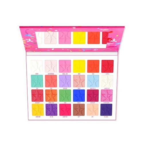 Generic Polet Eyeshadow Palette 24 Vibrant Colors High Pigmented Makeup Palette Matte And Shimmer Glitter Powder Eye Shadow Waterproof Long Lasting Eye Shadow Palette
