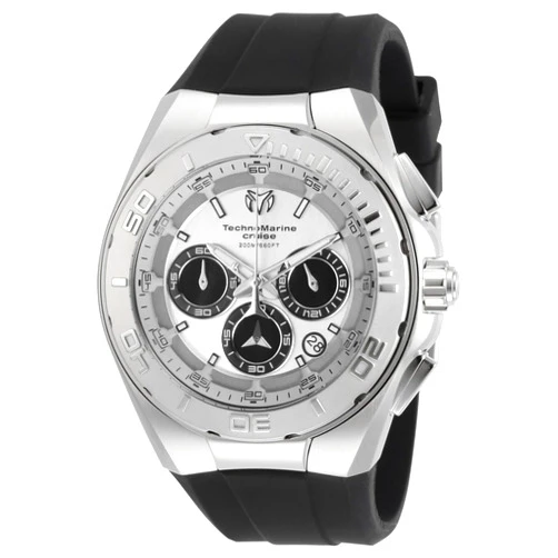 Technomarine Men's TM-115345 Cruise Analog Display Quartz Black Watch