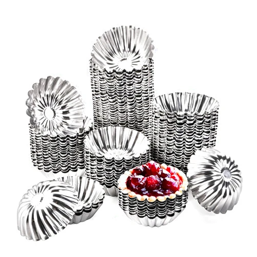 Dicunoy 100 PCS Egg Tart Molds for Baking, 3