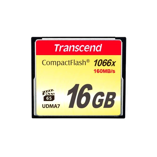 Transcend 16GB CompactFlash Memory Card 1000x (TS16GCF1000)