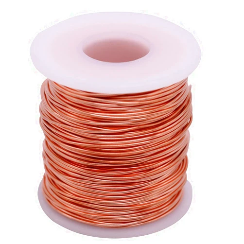VERNUOS Soft Copper Wire, 24 Gauge, 800 Feet, Bare Copper Wire, Bright,1 Pound Spool