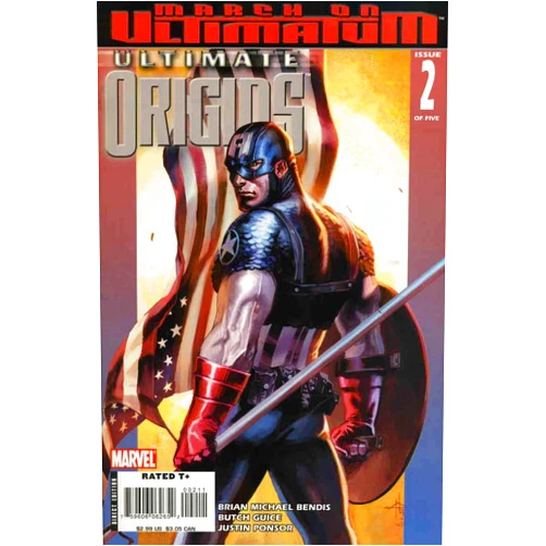 Marvel Ultimate Origins #2A VF ; Marvel comic book | Gabriele Dell’Otto