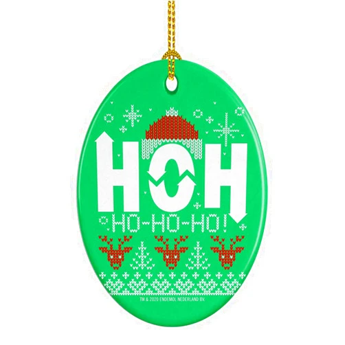 CBS Big Brother Holiday HOH Oval Doily Ornament