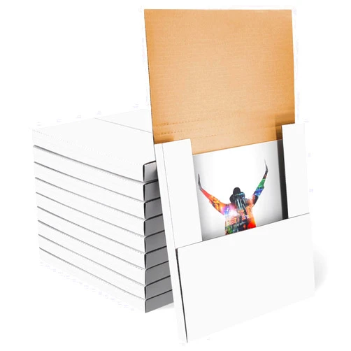 YZtree 10pcs Vinyl Record Shipping Boxes, 12.5