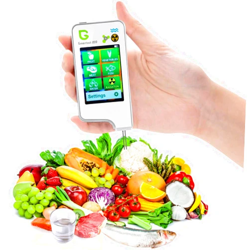 Greentest Portable Digital Nitrate Tester Food Radiation Detector Geigor Counter Water TDS Meter Tester for Fruit,Vegetable,Fish,Meat,Water
