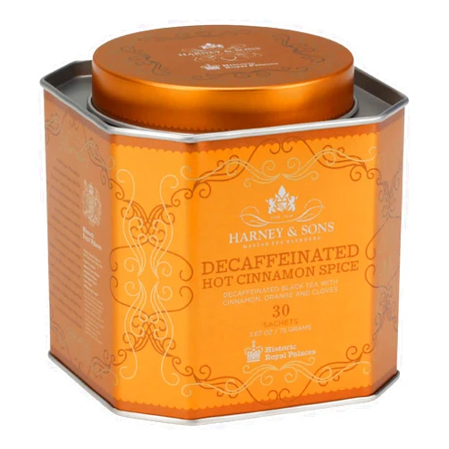Harney & Sons Harney and Sons Decaf Hot Cinnamon Spice 30 Sachet Tin