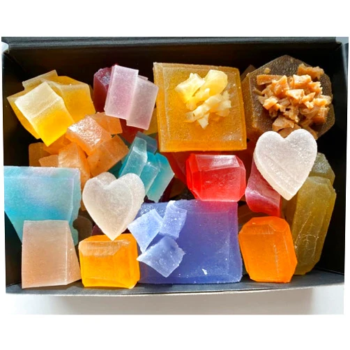 Generic Edible Treasure Box, Candy Box, Crystal Candy, Edible Gem, Edible Jewelry, Edible Crystal, Candy, Vegan Candy, Gemstone Candy