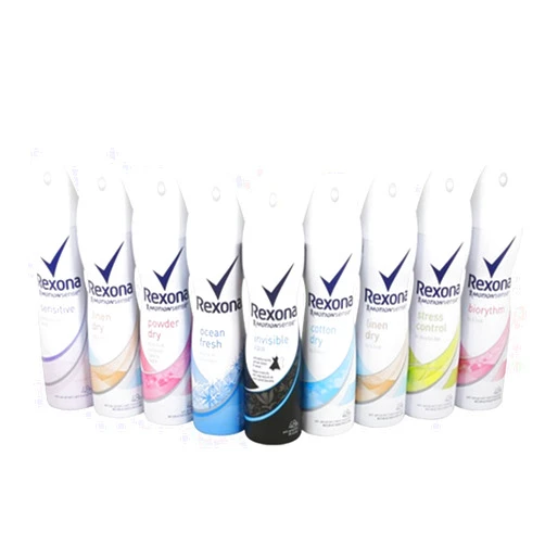 DIKAYI Rexona Body Spray (9X 200 ml/6.67 oz, Mix within the available kinds)