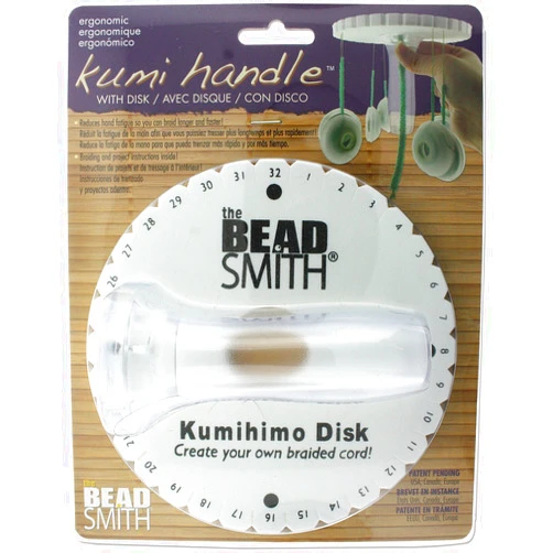 The Beadsmith Kumi Handle (Kumihimo Loom with Handle)