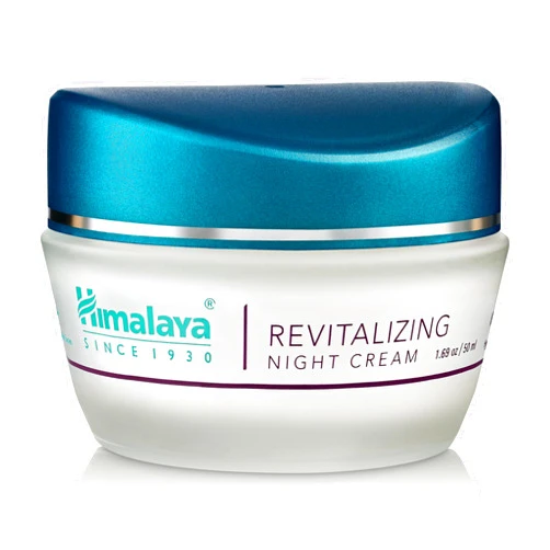 Himalaya Revitalizing Night Cream for Damaged & Aging Skin, Daily Deep Moisturizing Overnight Repair Treatment, For All Skin Types, 1.69 oz